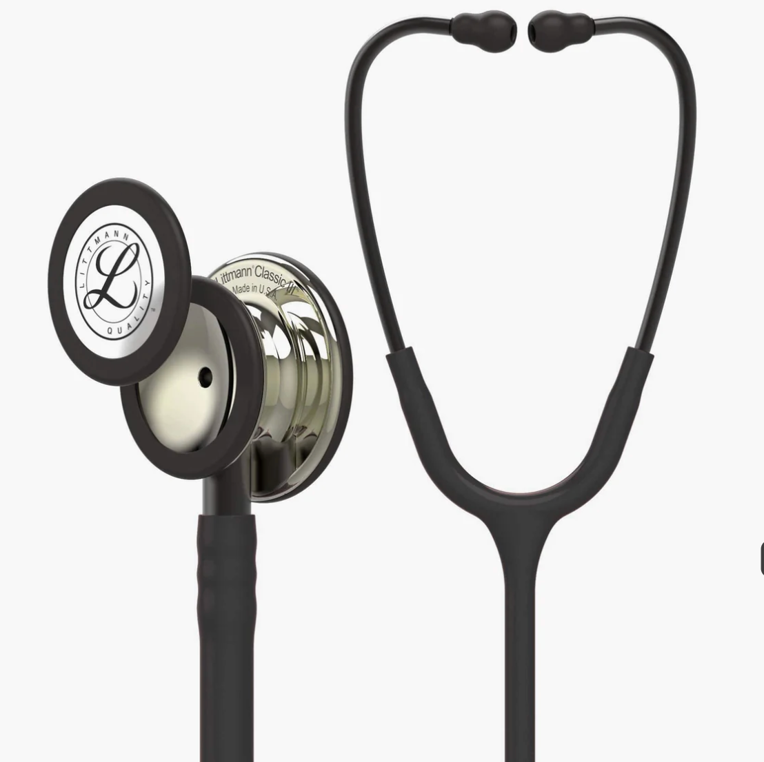 Littmann Classic III Stethoscope in Black/Champagne - #5861