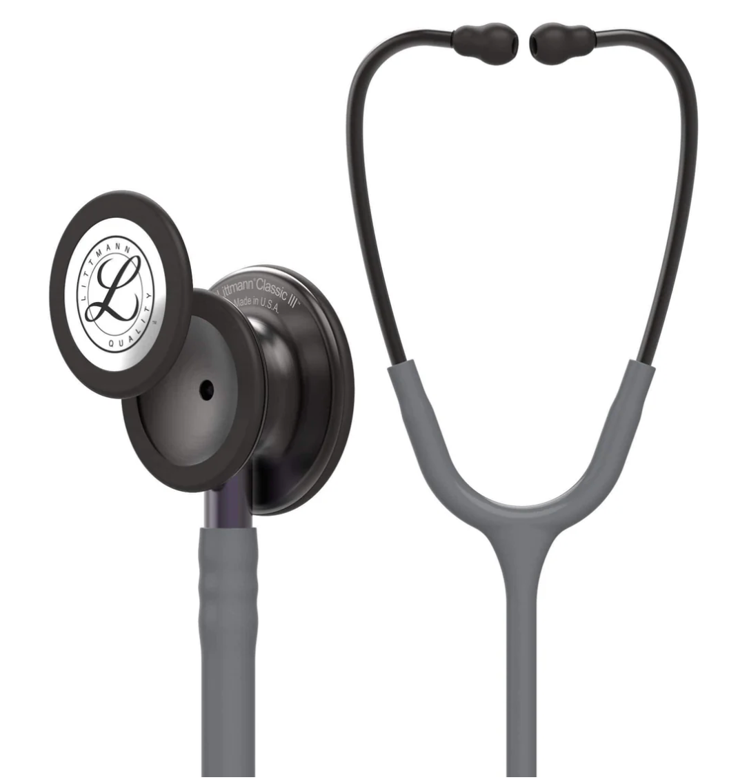 Littmann Classic III Stethoscope in Gray/Smoke - #5873