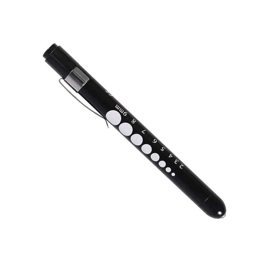 Durable metal penlight used by doctors and nurses