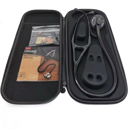 Protective Hard Case with mesh pocket for stethoscope accessories