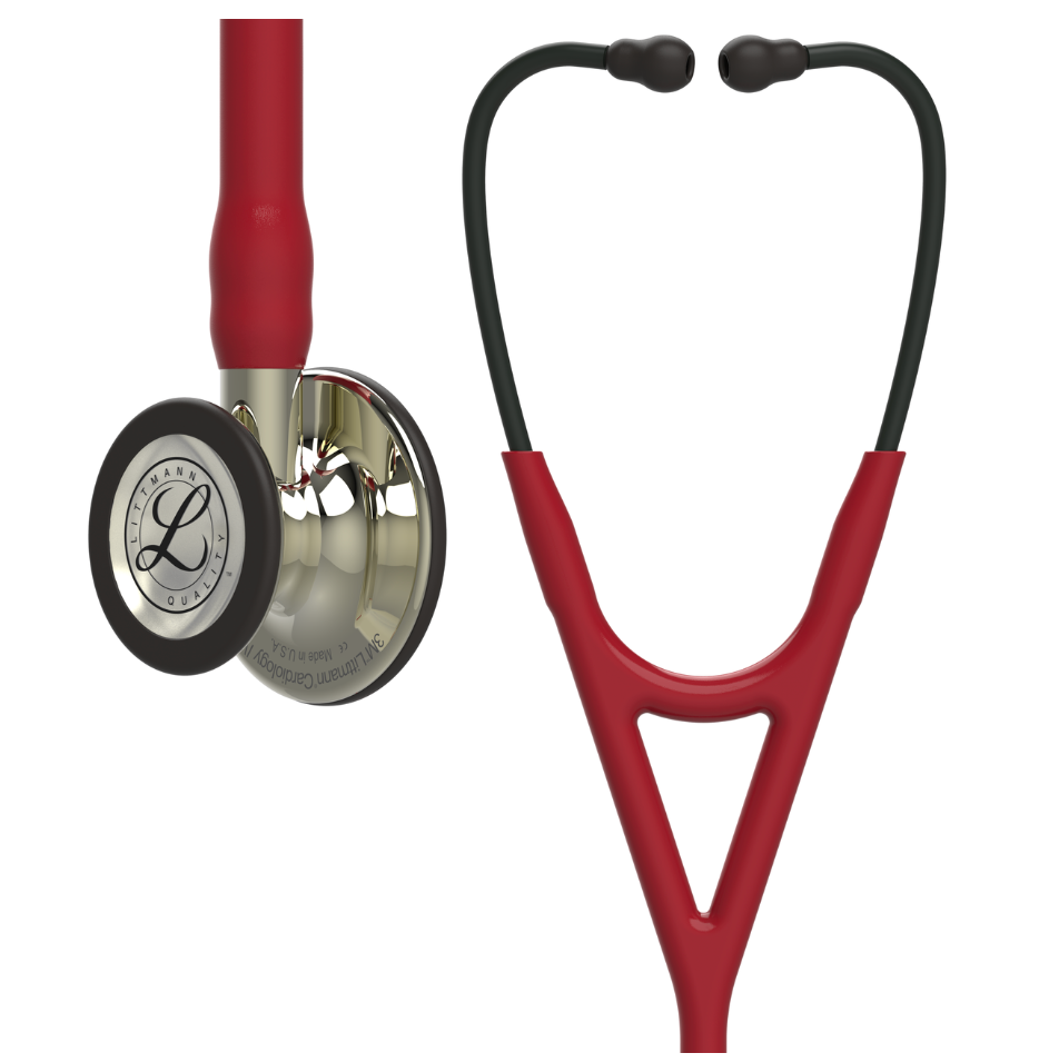 Littmann Cardiology IV Stethoscope in Burgundy/Champagne