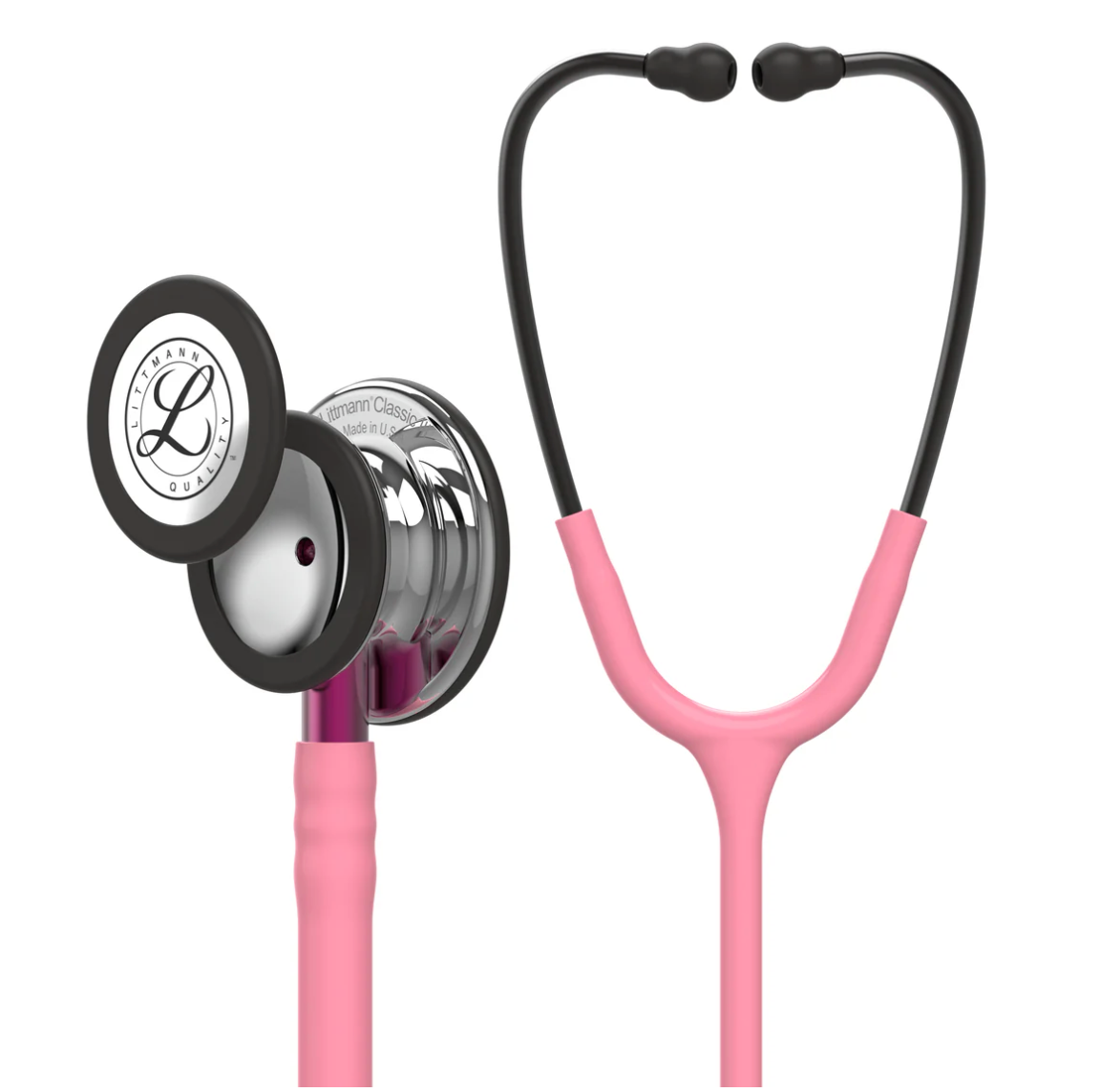 Littmann Classic III Stethoscope in Pearl Pink/Mirror - #5962