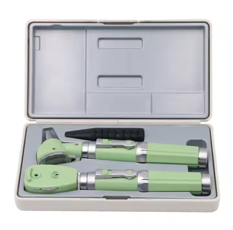 Ophthalmoscope and Otoscope Set in Light Green