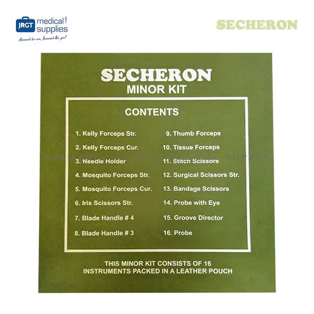 Secheron Minor Kit/ Dissecting Kit (16pcs)