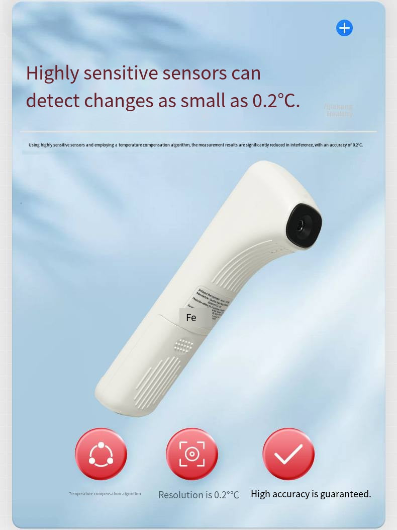 High precision digital infrared thermometer