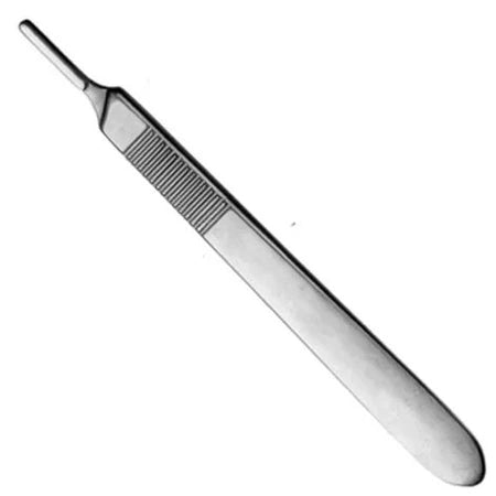 SCALPEL HANDLE STAINLESS STEEL - NO. 4