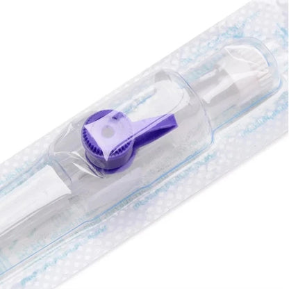 Indoplas 26G IV Cannula w/ wings & Injection Port - Box of 100