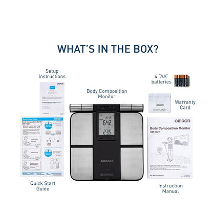 OMRON Body Composition Monitor with Bluetooth HBF-702T