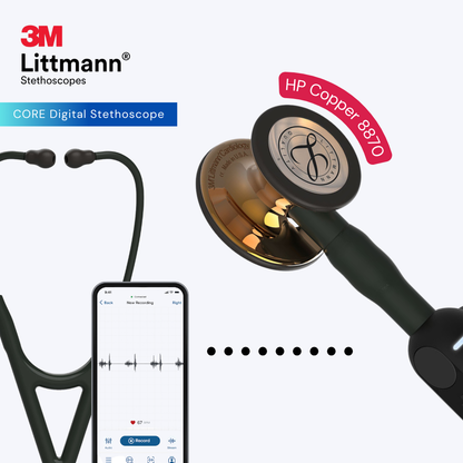 Littmann CORE Digital Stethoscope in HP Copper