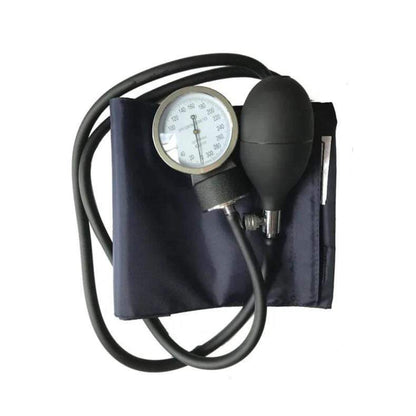Hand inflating a manual sphygmomanometer for accurate BP reading