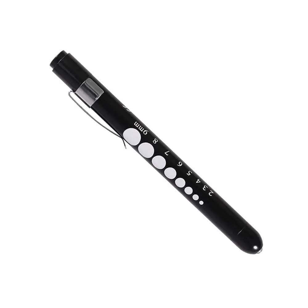 Durable metal penlight used by doctors and nurses