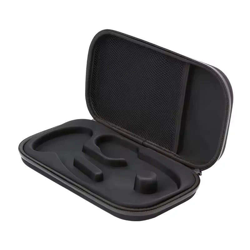Black protective case with zipper for stethoscope storage