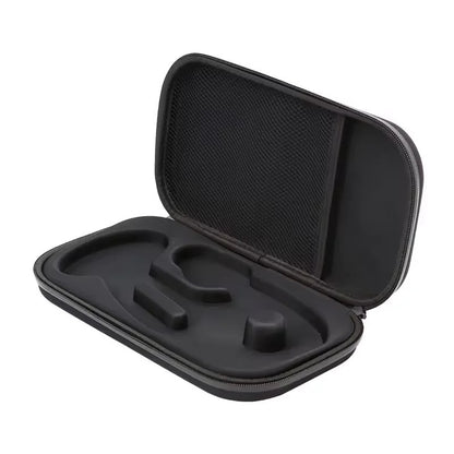 Black protective case with zipper for stethoscope storage