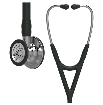 Littmann Cardiology IV Stethoscope in Black/Mirror - #6177