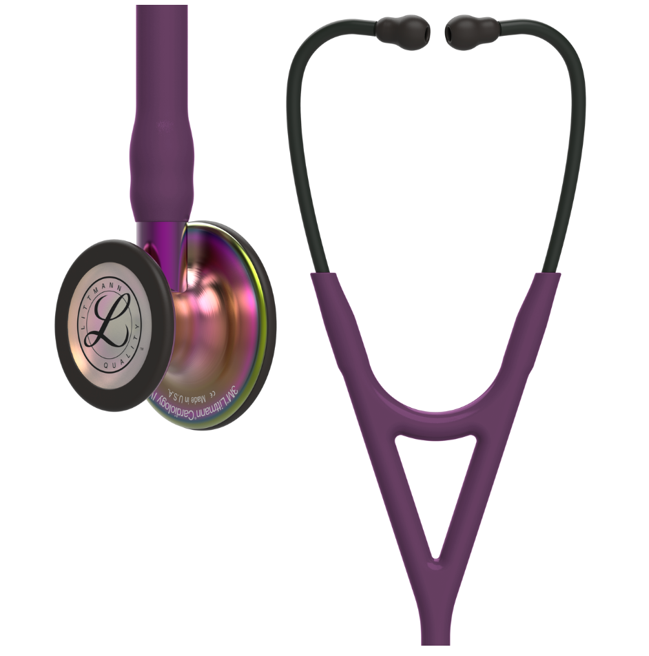 Littmann Cardiology IV Stethoscope in Plum/Rainbow #6205