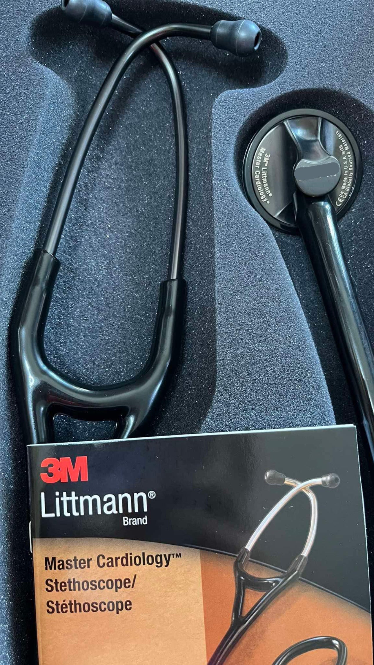 Littmann Master Cardiology Stethoscope Black Edition #2161