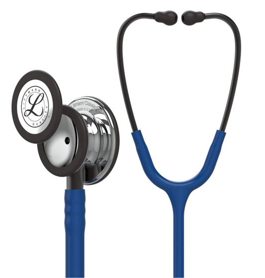 Littmann Classic III Stethoscope in Navy/Mirror - 5863