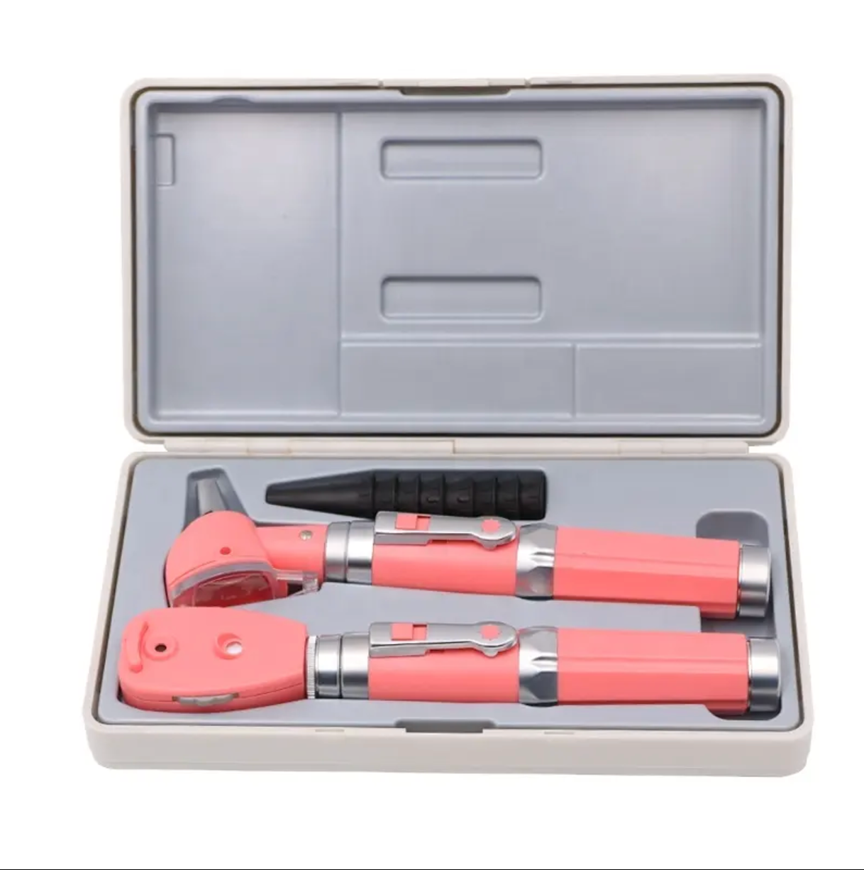 Ophthalmoscope and Otoscope Set in Pearl Pink