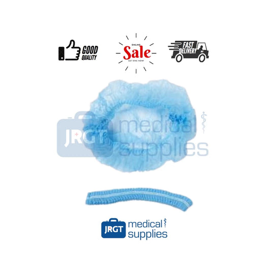 100pcs Disposable Surgical Cap - Hair Net (Caterpillar cap) (O.R. Cap) (100pcs)